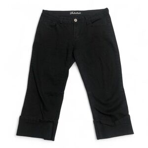 Y2K Seductions Black Capris